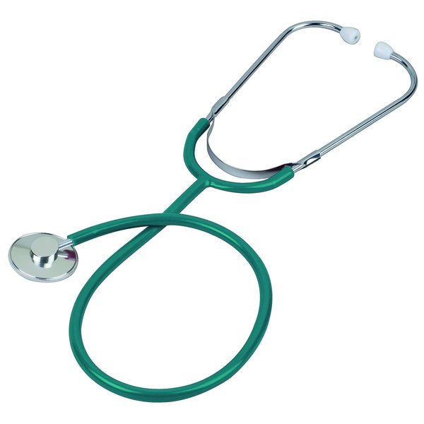 Veridian Healthcare Prism Aluminum Single Head Nurse Stethoscope, Teal, Boxed 05-12313
